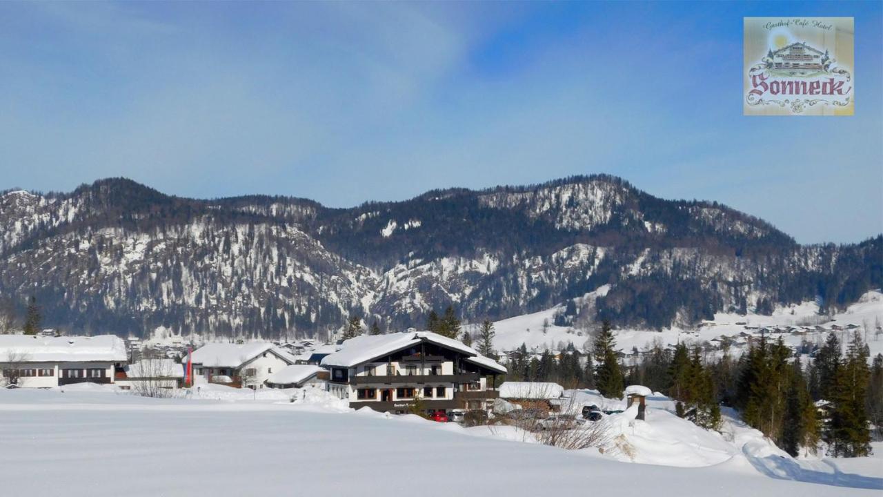 Hotel-Gasthof-Sonneck Reit im Winkl Esterno foto