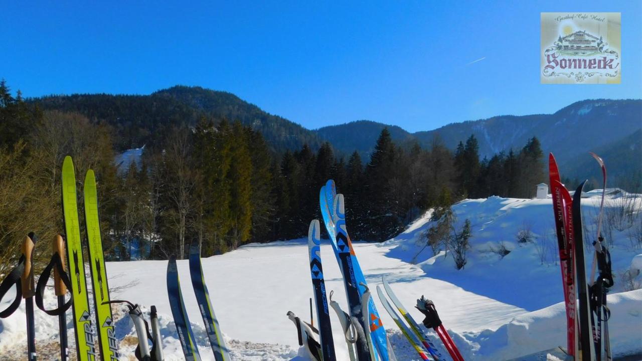 Hotel-Gasthof-Sonneck Reit im Winkl Esterno foto